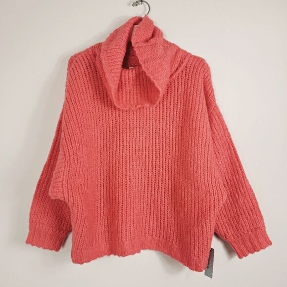 Anthropologie Pilcro Alpaca Wool Zamora Cowl Neck Knit Sweater 1X NWT - Picture 2 of 10